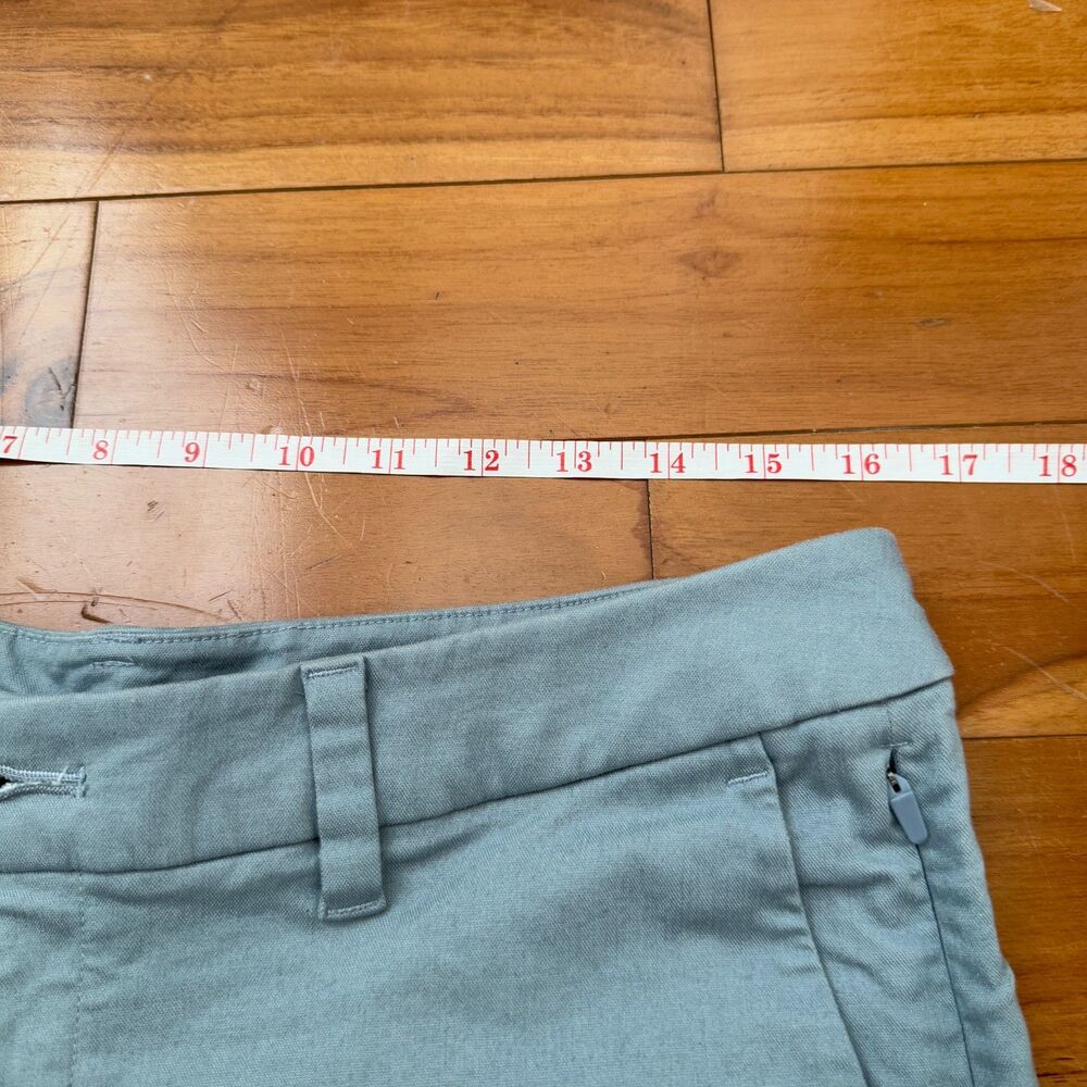 Men Lululemon Commission Short Relaxed *Qwick Oxford 11" Pewter Blue Size 32 - Picture 9 of 9